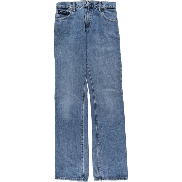 Levi's 517 Flare Cut Denim Pants, Women's Size L (equivalent to W29) cotton blue type Vintage Second Hand