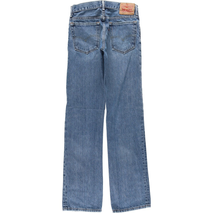 Levi's 517 Flare Cut Denim Pants, Women's Size L (equivalent to W29) cotton blue type Vintage Second Hand