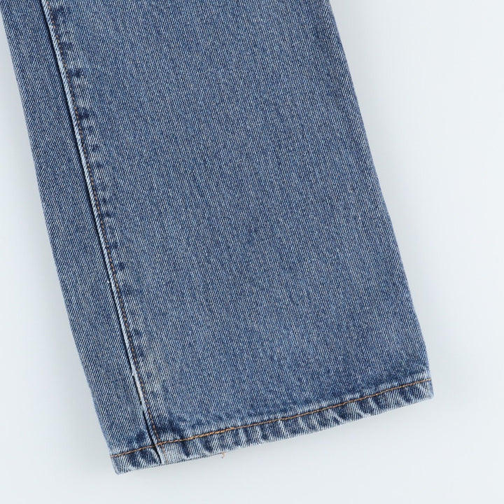 Levi's 517 Flare Cut Denim Pants, Women's Size L (equivalent to W29) cotton blue type Vintage Second Hand