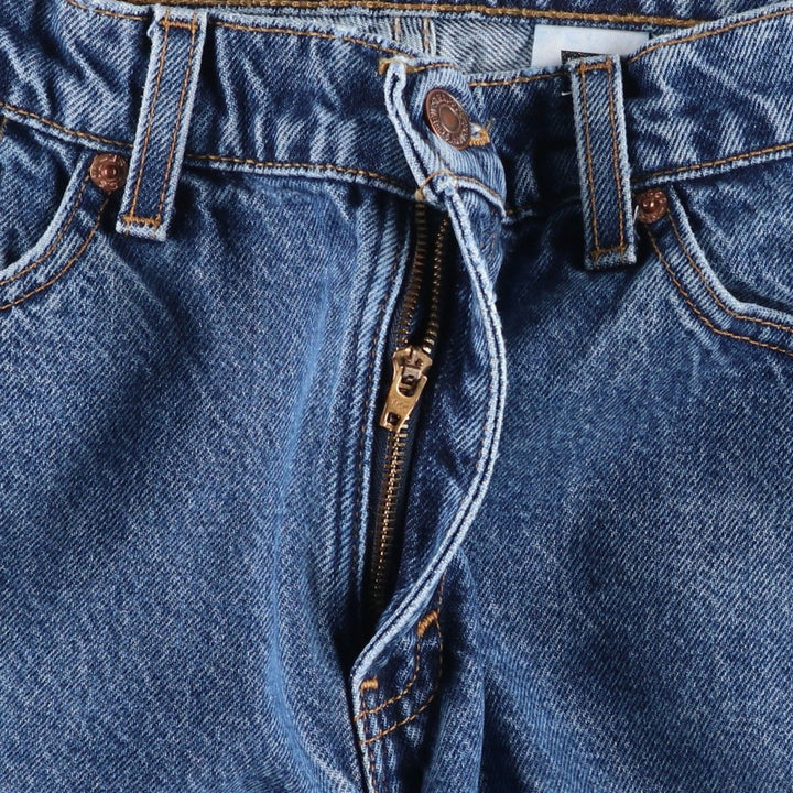1990'S Levi's 11517-4837 Bootcut Low Rise Denim Pants, Women's Size L (equivalent to W30), Vintage cotton blue type Vintage Second Hand