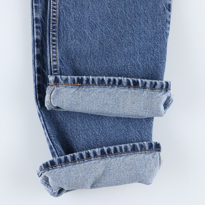 1990'S Levi's 11517-4837 Bootcut Low Rise Denim Pants, Women's Size L (equivalent to W30), Vintage cotton blue type Vintage Second Hand
