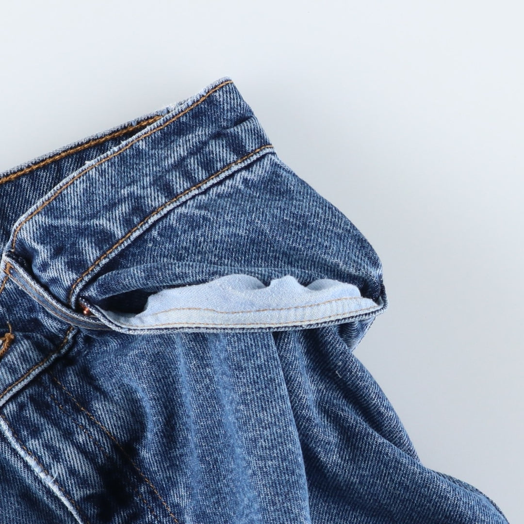 1990'S Levi's 11517-4837 Bootcut Low Rise Denim Pants, Women's Size L (equivalent to W30), Vintage cotton blue type Vintage Second Hand