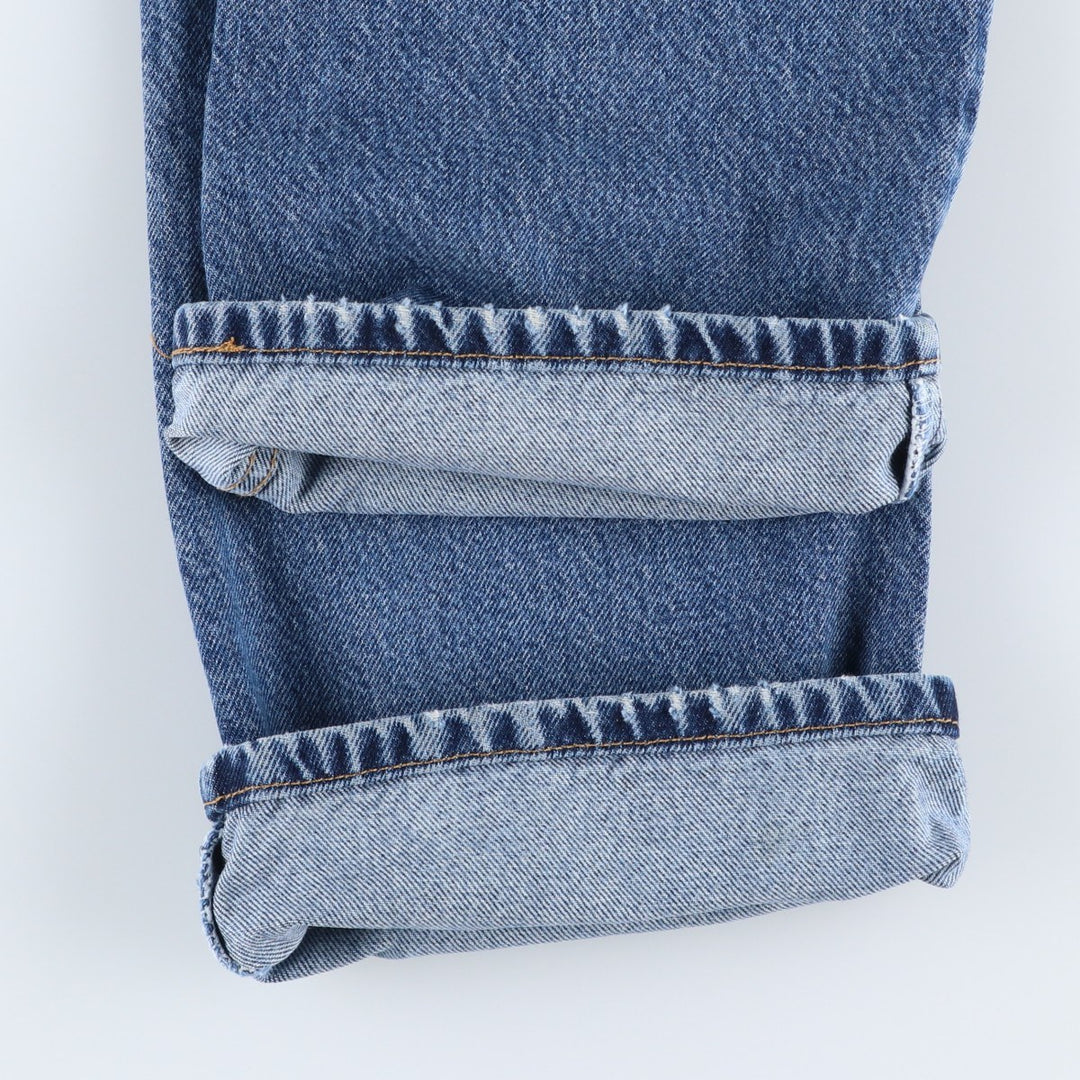 1990'S Levi's 11517-4837 Bootcut Low Rise Denim Pants, Women's Size L (equivalent to W30), Vintage cotton blue type Vintage Second Hand