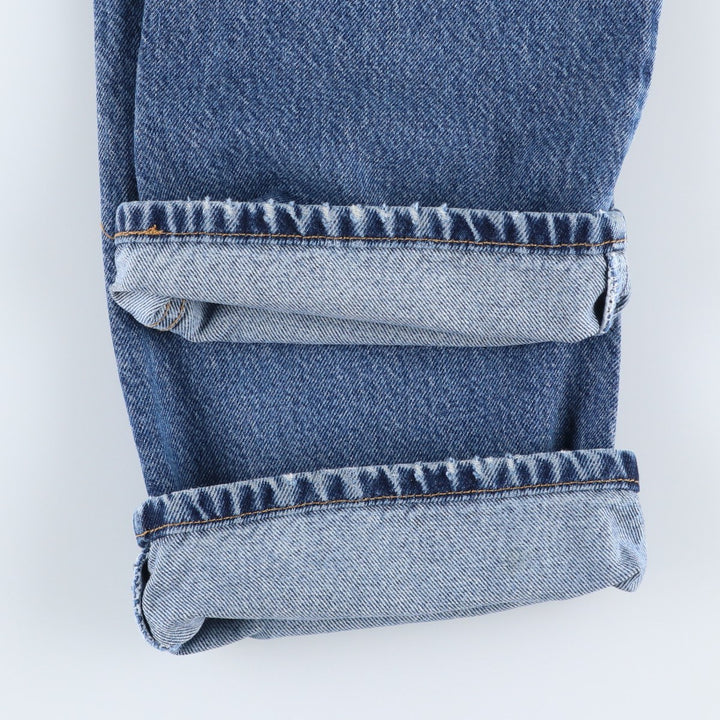 1990'S Levi's 11517-4837 Bootcut Low Rise Denim Pants, Women's Size L (equivalent to W30), Vintage cotton blue type Vintage Second Hand