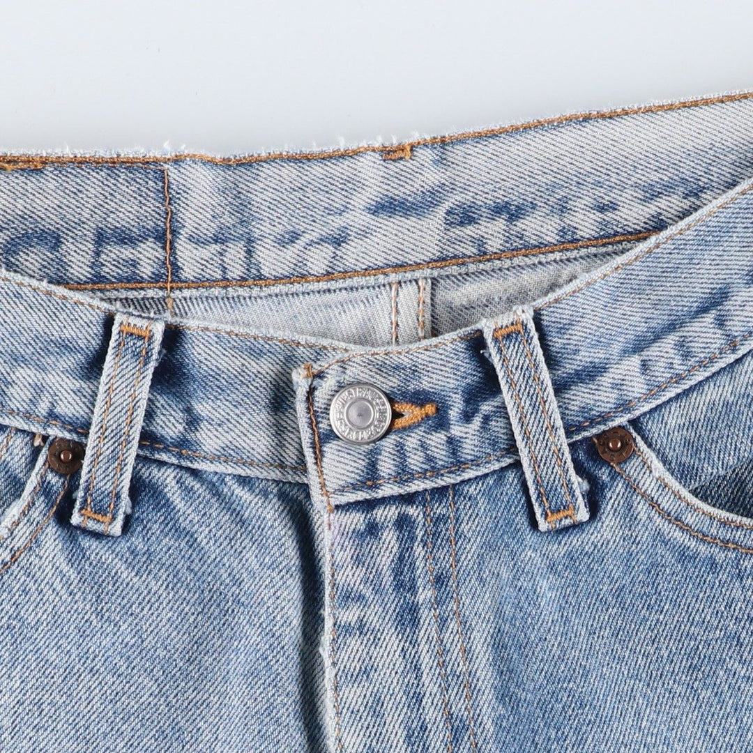 Levi's 517 Flare Cut Denim Pants, Women's Size L (equivalent to W30) unclear Blue type light blue Vintage Second Hand