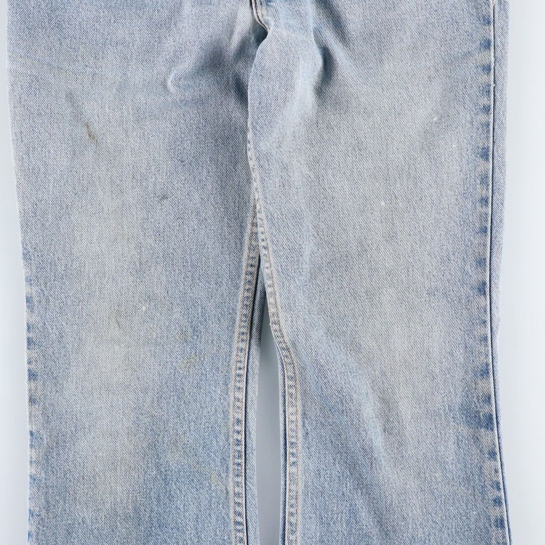 Levi's 517 Flare Cut Denim Pants, Women's Size L (equivalent to W30) unclear Blue type light blue Vintage Second Hand