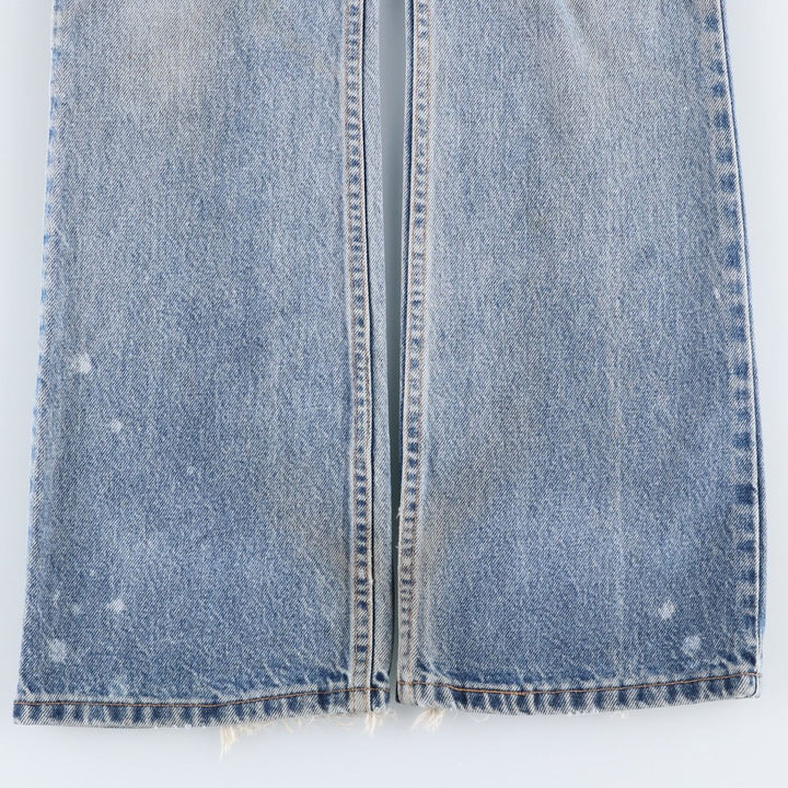 Levi's 517 Flare Cut Denim Pants, Women's Size L (equivalent to W30) unclear Blue type light blue Vintage Second Hand