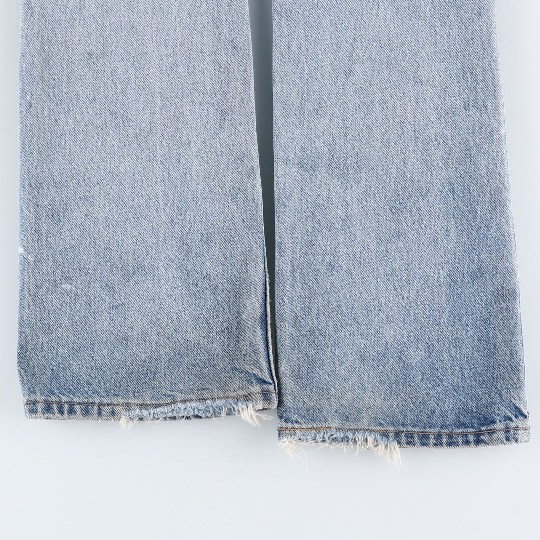 Levi's 517 Flare Cut Denim Pants, Women's Size L (equivalent to W30) unclear Blue type light blue Vintage Second Hand