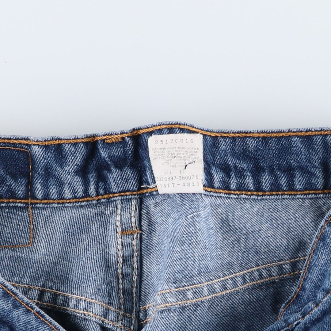 1990'S Levi's 11517-4813 Bootcut Denim Pants, Women's Size L (equivalent to W30), Vintage unclear blue type Vintage Second Hand