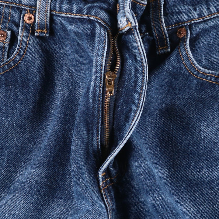 1990'S Levi's 11517-4813 Bootcut Denim Pants, Women's Size L (equivalent to W30), Vintage unclear blue type Vintage Second Hand