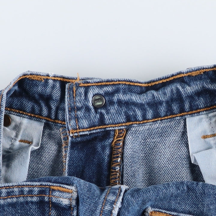 1990'S Levi's 11517-4813 Bootcut Denim Pants, Women's Size L (equivalent to W30), Vintage unclear blue type Vintage Second Hand