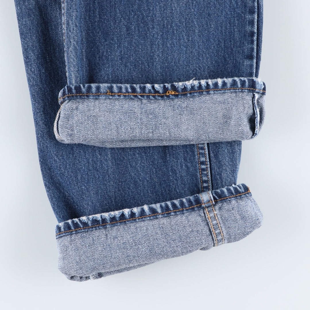 1990'S Levi's 11517-4813 Bootcut Denim Pants, Women's Size L (equivalent to W30), Vintage unclear blue type Vintage Second Hand