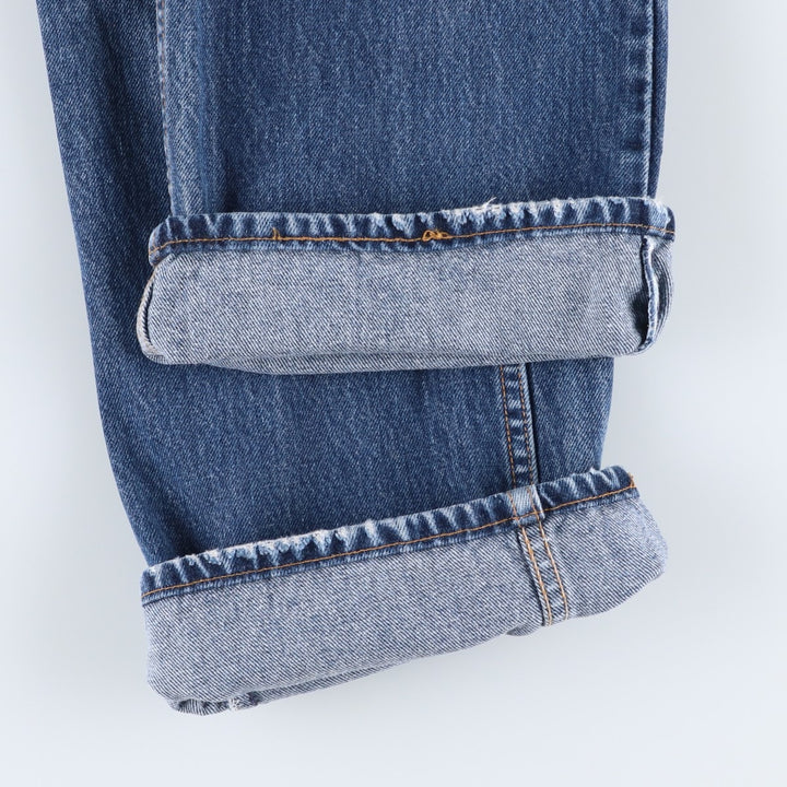 1990'S Levi's 11517-4813 Bootcut Denim Pants, Women's Size L (equivalent to W30), Vintage unclear blue type Vintage Second Hand