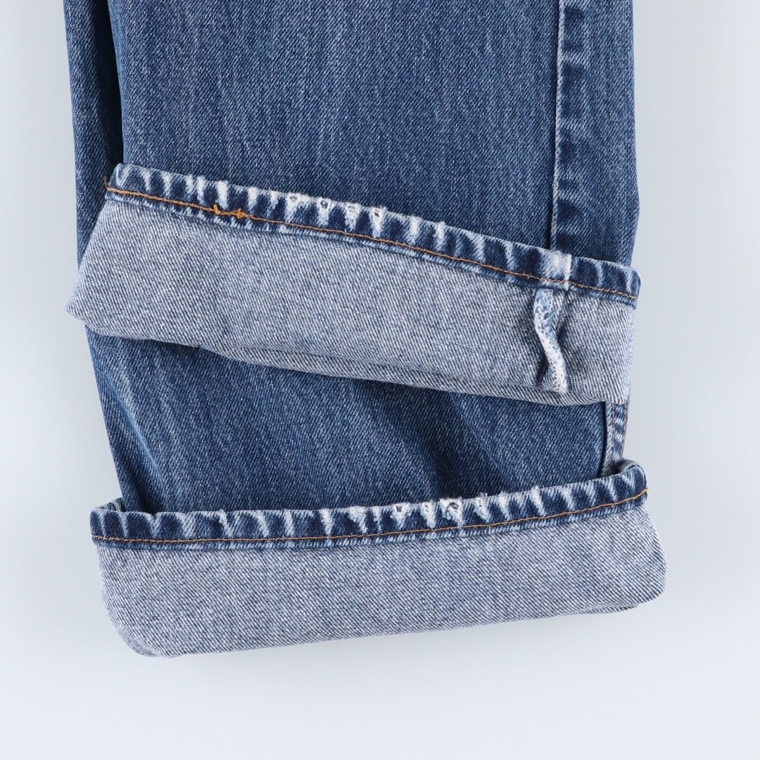 1990'S Levi's 11517-4813 Bootcut Denim Pants, Women's Size L (equivalent to W30), Vintage unclear blue type Vintage Second Hand