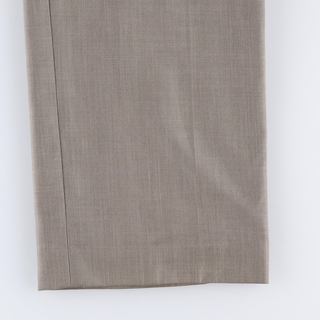 2000s- Calvin Klein slacks, women's size L (equivalent to W30). polyester gray type Vintage Second Hand