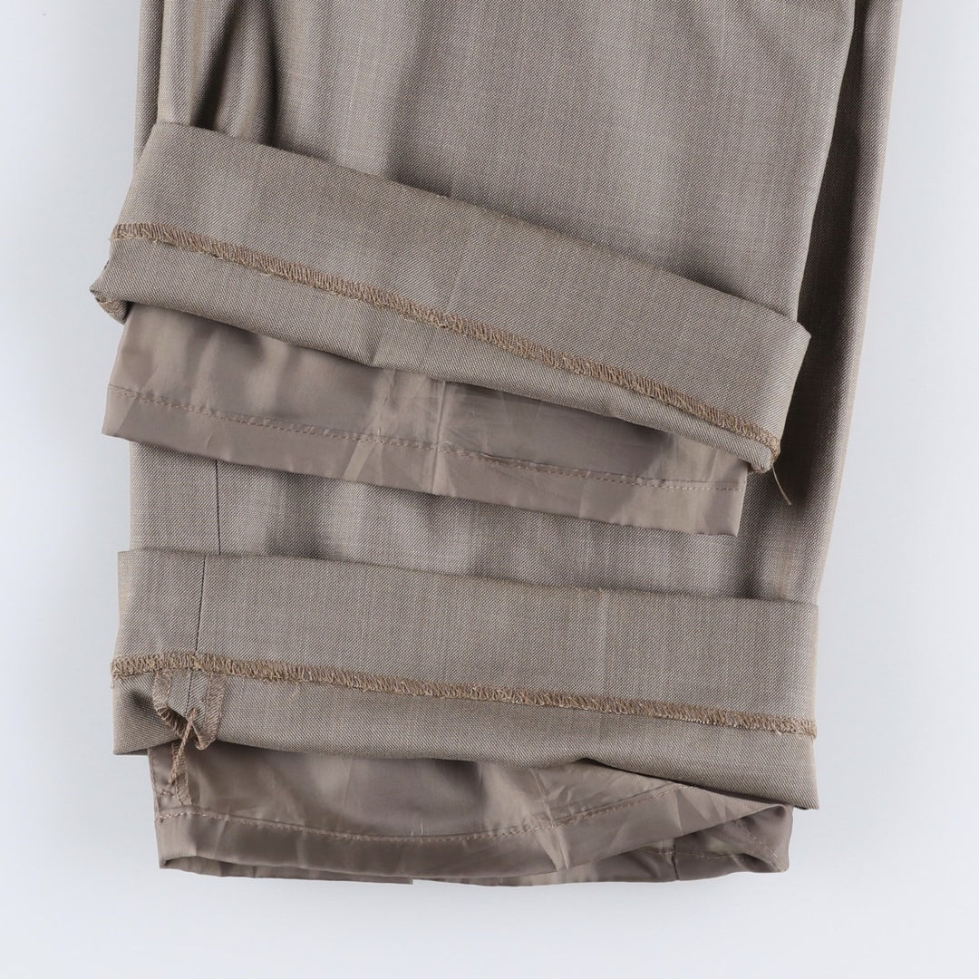 2000s- Calvin Klein slacks, women's size L (equivalent to W30). polyester gray type Vintage Second Hand