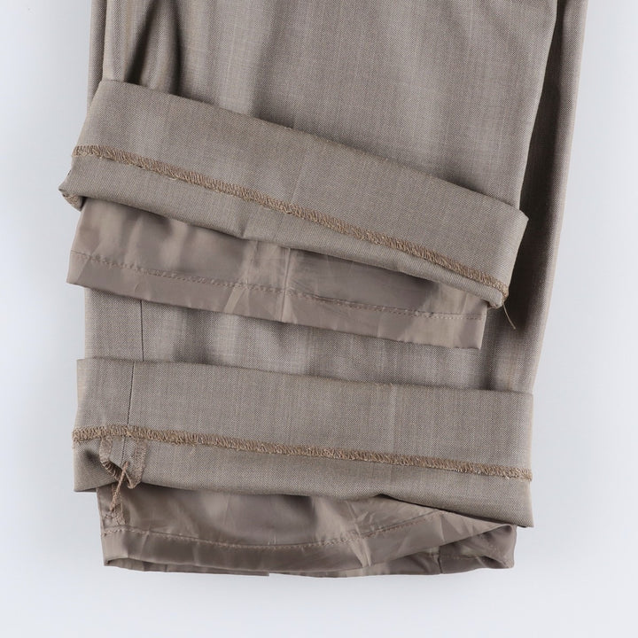2000s- Calvin Klein slacks, women's size L (equivalent to W30). polyester gray type Vintage Second Hand
