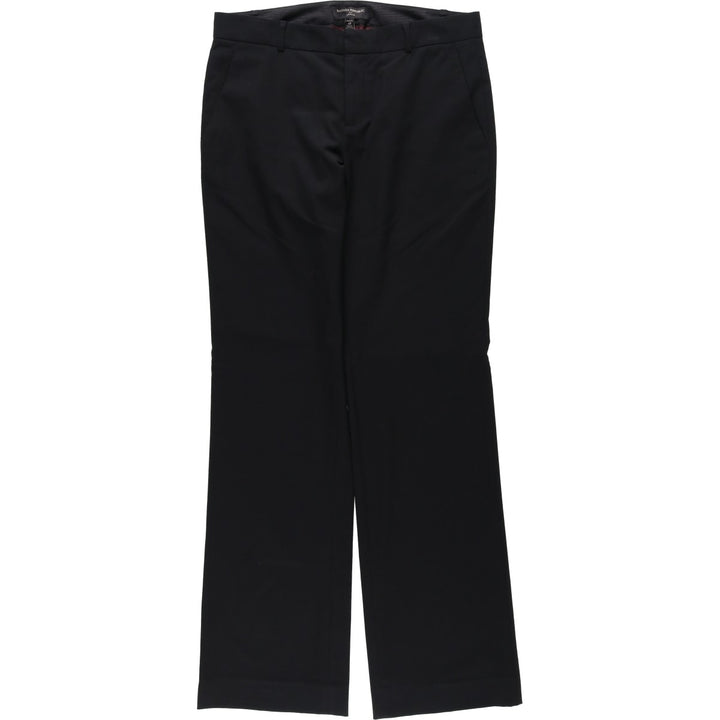 Banana Republic women's slacks, size XL (equivalent to W32). polyester black type Vintage Second Hand