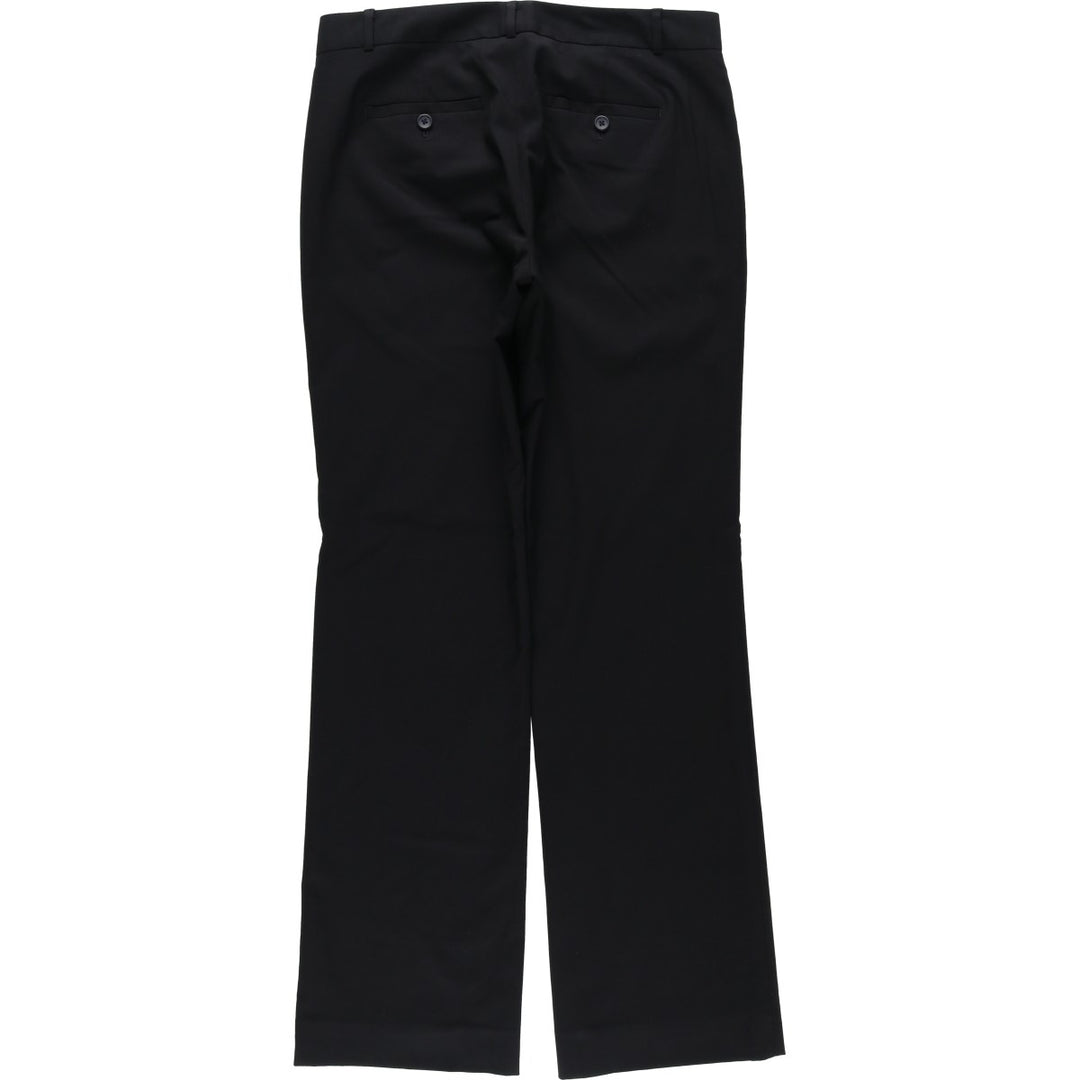 Banana Republic women's slacks, size XL (equivalent to W32). polyester black type Vintage Second Hand