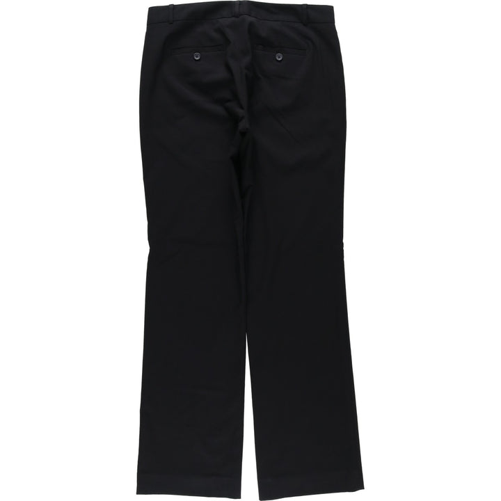 Banana Republic women's slacks, size XL (equivalent to W32). polyester black type Vintage Second Hand