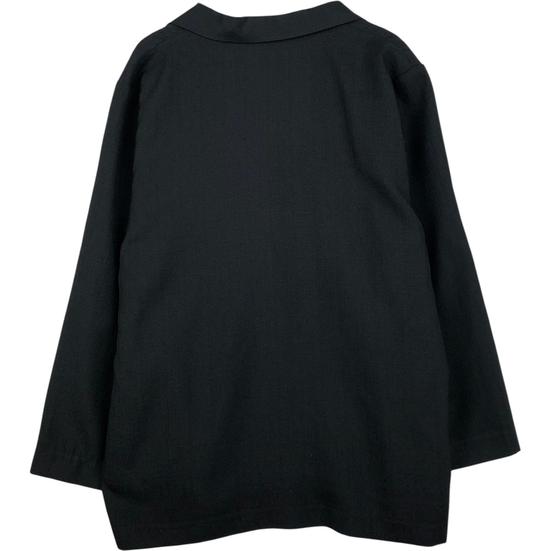 Joanna Wool Tailored Jacket, Women's Size L (approx.) polyester black type Vintage Second Hand