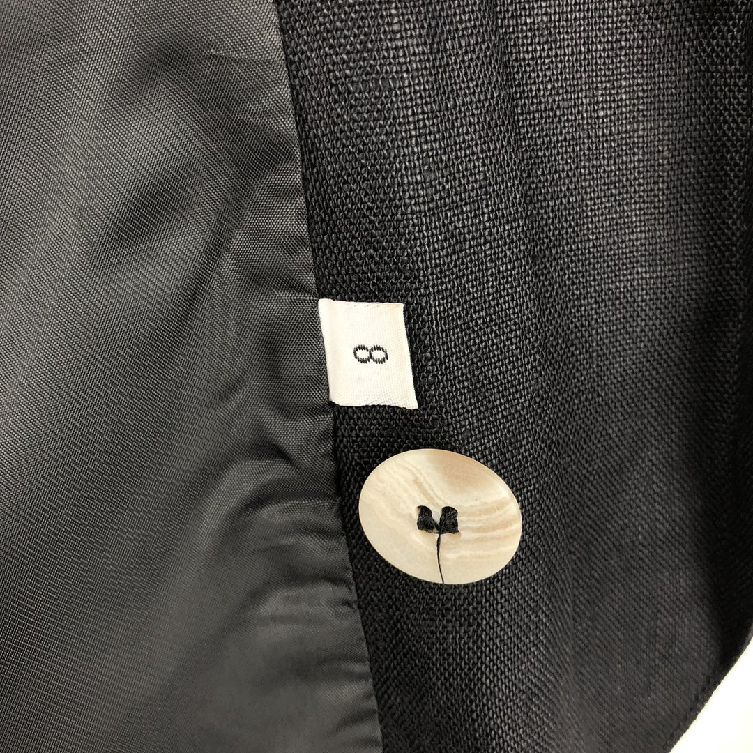 INTERNATIONAL SCENE Blazer Tailored Jacket, Made in Russia, Women's Size M (approx.) unclear black type Vintage Second Hand