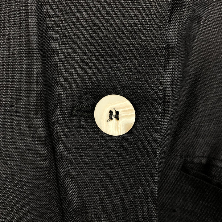 INTERNATIONAL SCENE Blazer Tailored Jacket, Made in Russia, Women's Size M (approx.) unclear black type Vintage Second Hand