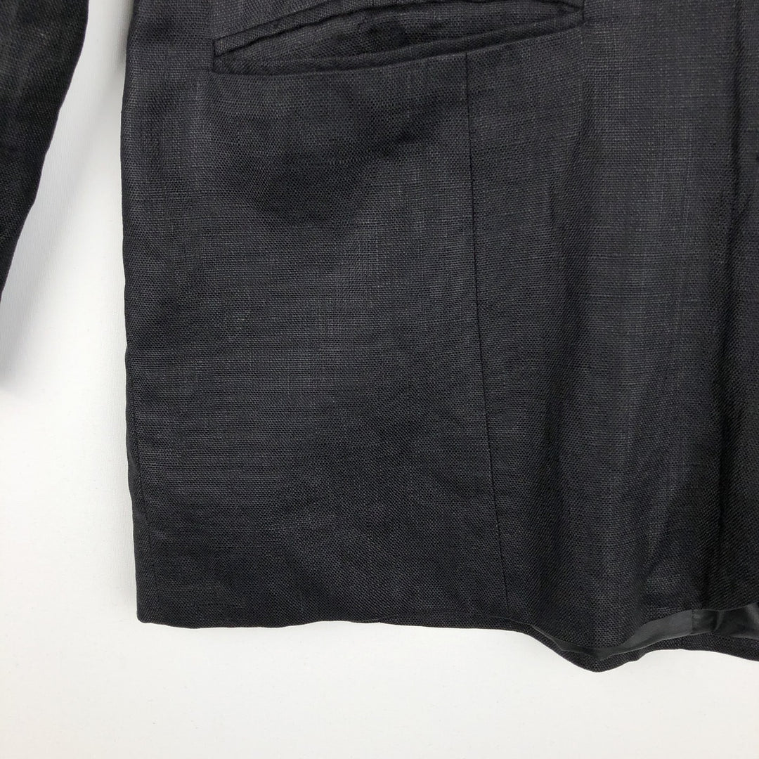 INTERNATIONAL SCENE Blazer Tailored Jacket, Made in Russia, Women's Size M (approx.) unclear black type Vintage Second Hand