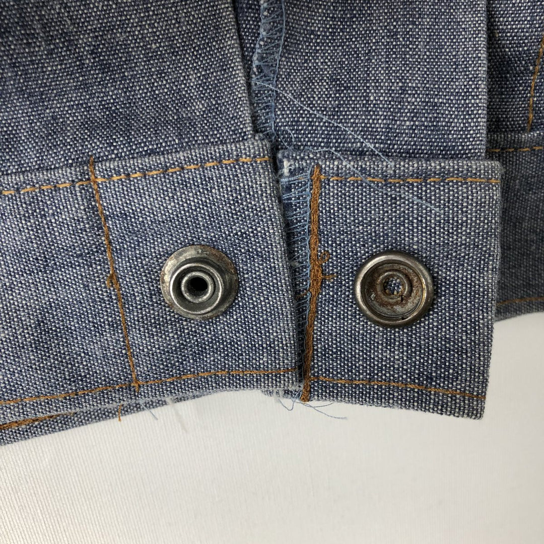 1970'S Levi's Orange Tab Cotton Jacket, Women's Size S (approx.), Vintage unclear blue type Vintage Second Hand