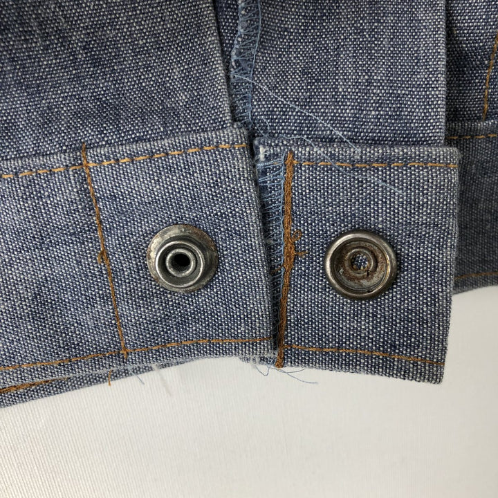 1970'S Levi's Orange Tab Cotton Jacket, Women's Size S (approx.), Vintage unclear blue type Vintage Second Hand