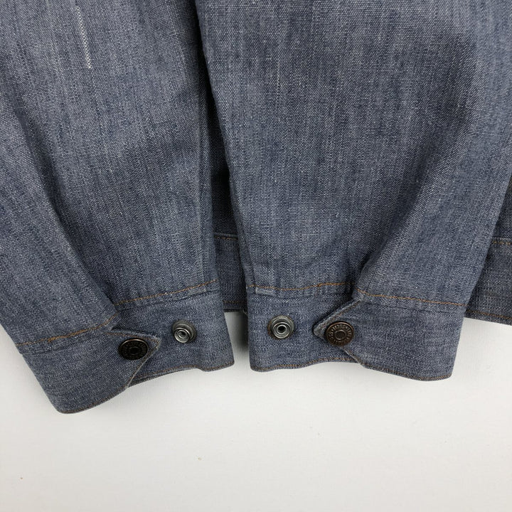 1970'S Levi's Orange Tab Cotton Jacket, Women's Size S (approx.), Vintage unclear blue type Vintage Second Hand