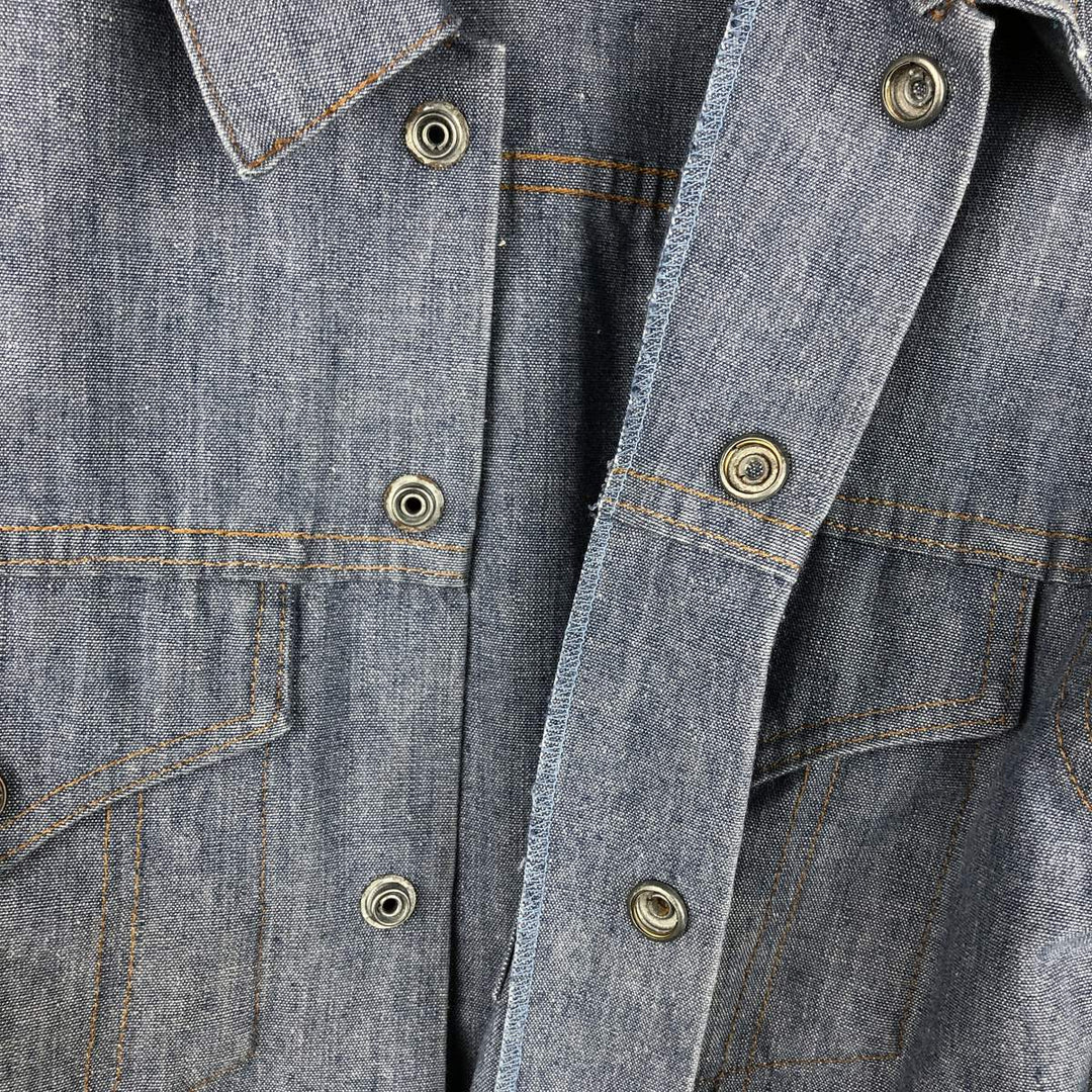 1970'S Levi's Orange Tab Cotton Jacket, Women's Size S (approx.), Vintage unclear blue type Vintage Second Hand