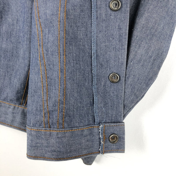 1970'S Levi's Orange Tab Cotton Jacket, Women's Size S (approx.), Vintage unclear blue type Vintage Second Hand