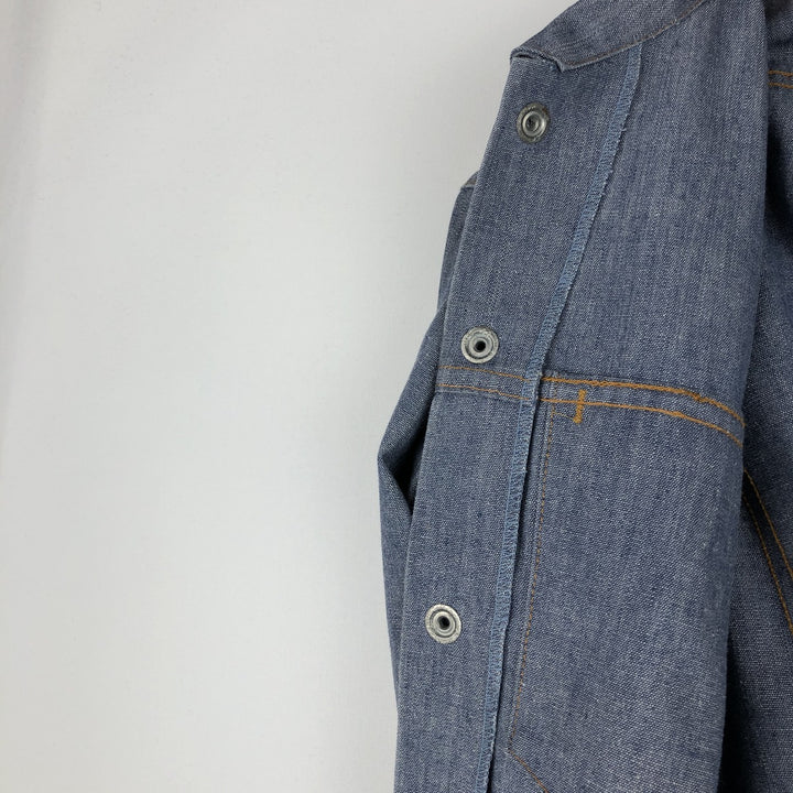 1970'S Levi's Orange Tab Cotton Jacket, Women's Size S (approx.), Vintage unclear blue type Vintage Second Hand