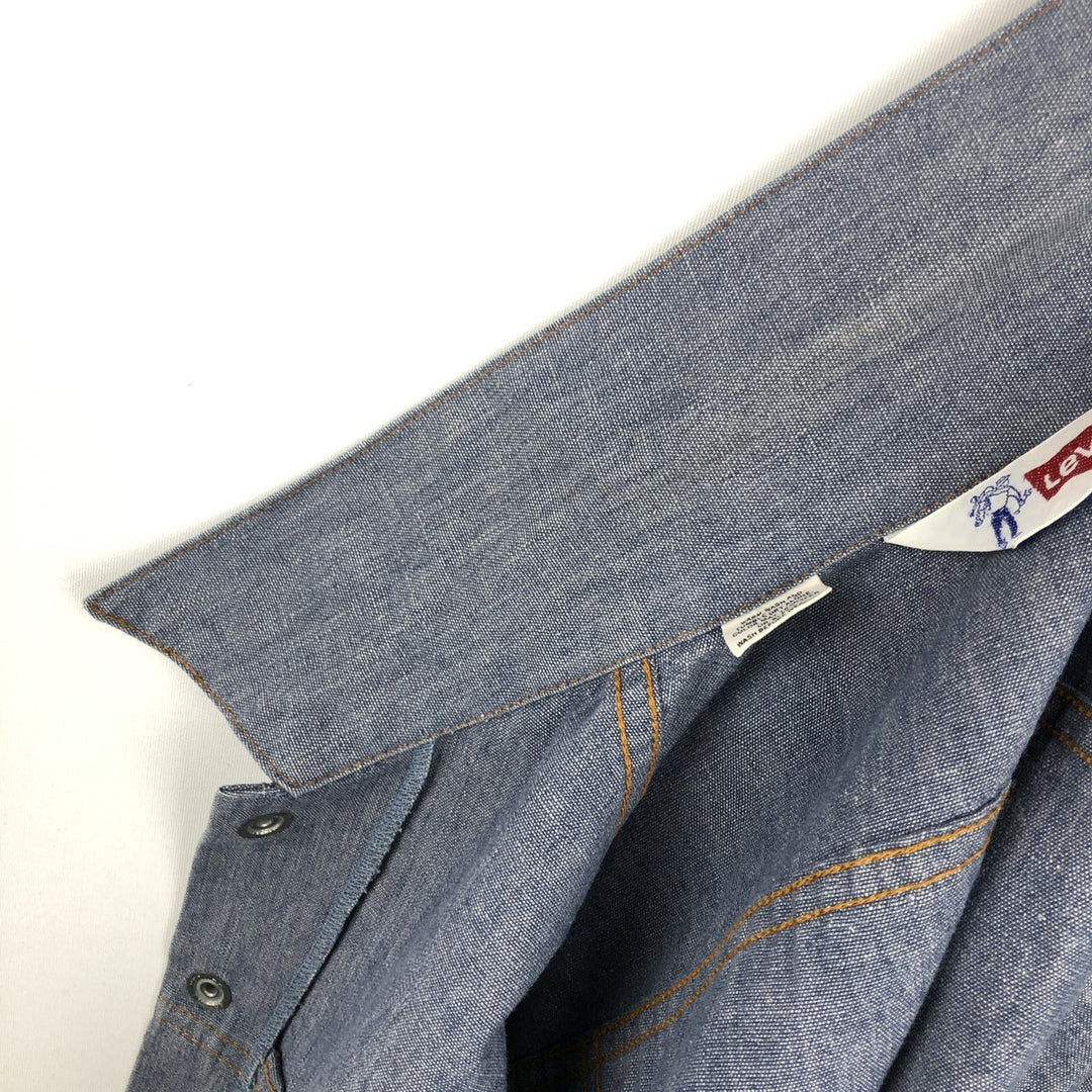 1970'S Levi's Orange Tab Cotton Jacket, Women's Size S (approx.), Vintage unclear blue type Vintage Second Hand