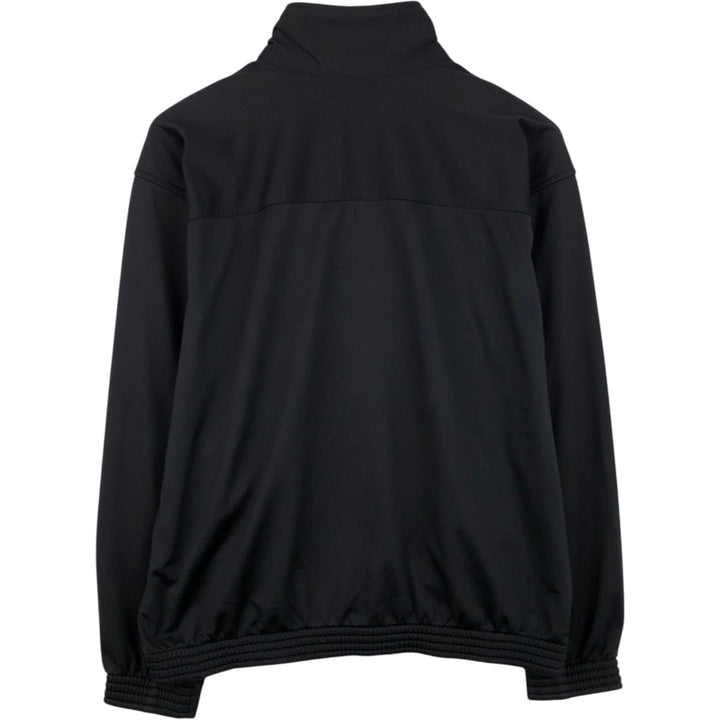 Champion AUTHENTIC ATHLETIC APPAREL Jersey Track Jacket, Women's Size M (approx.) polyester black type Vintage Second Hand