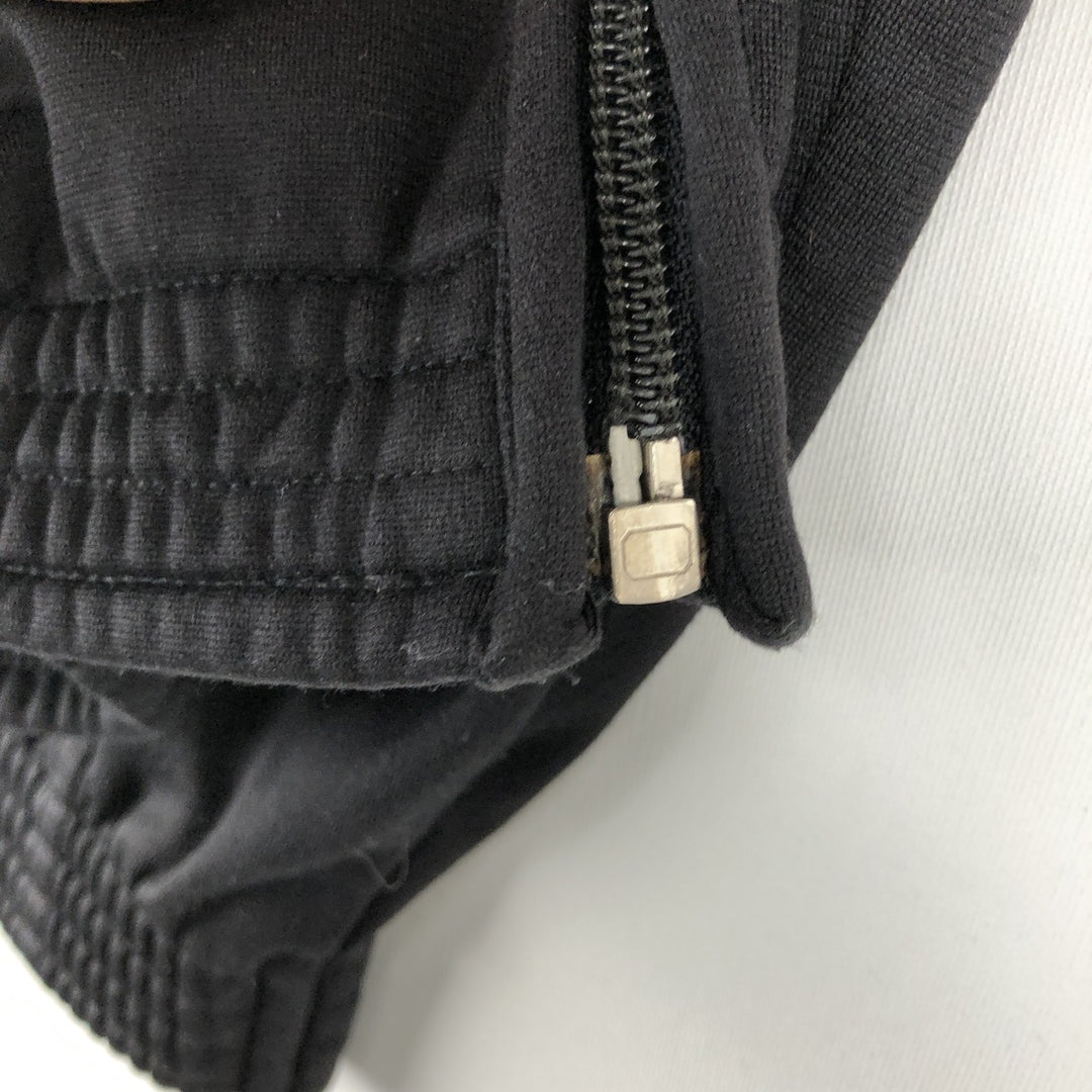 Champion AUTHENTIC ATHLETIC APPAREL Jersey Track Jacket, Women's Size M (approx.) polyester black type Vintage Second Hand