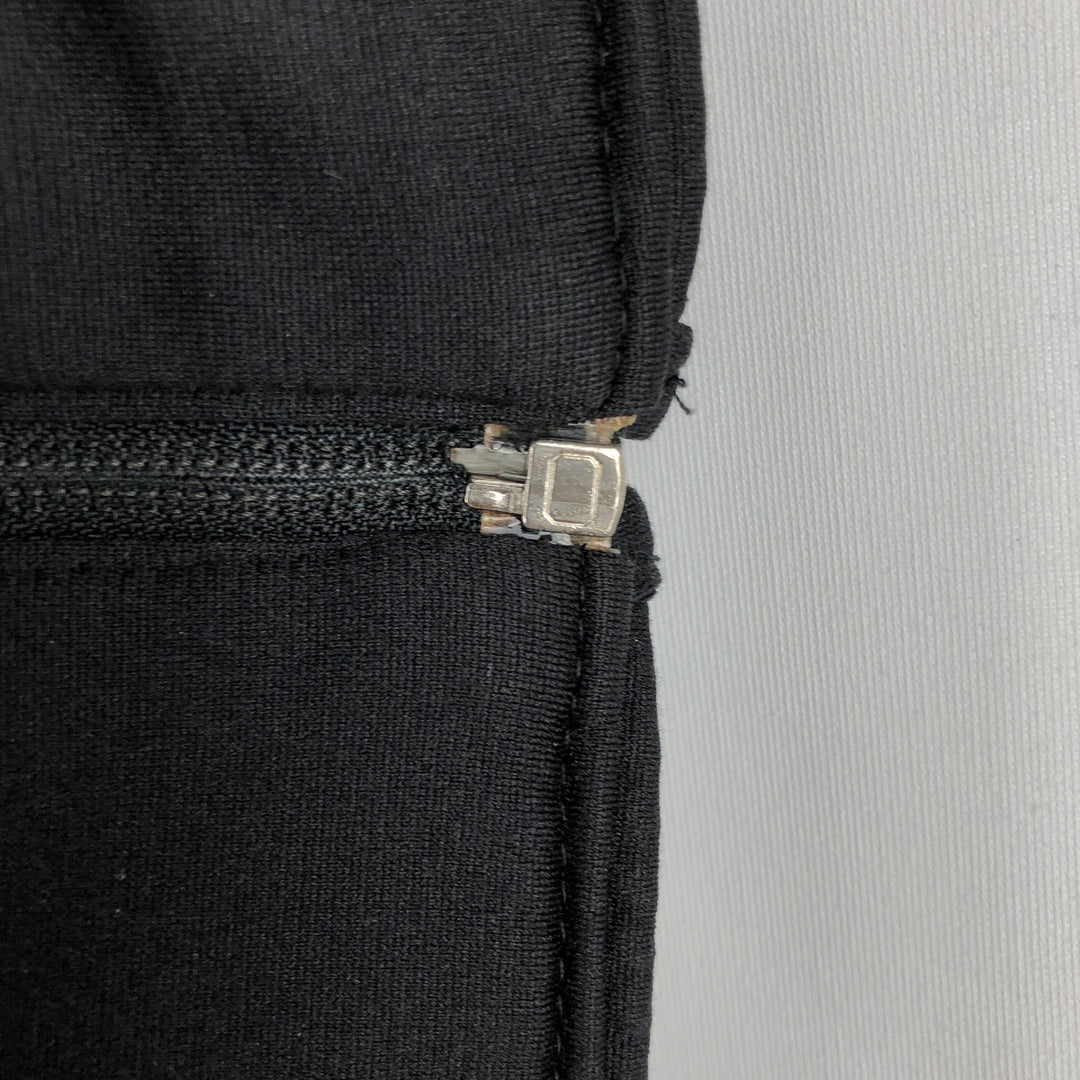 Champion AUTHENTIC ATHLETIC APPAREL Jersey Track Jacket, Women's Size M (approx.) polyester black type Vintage Second Hand