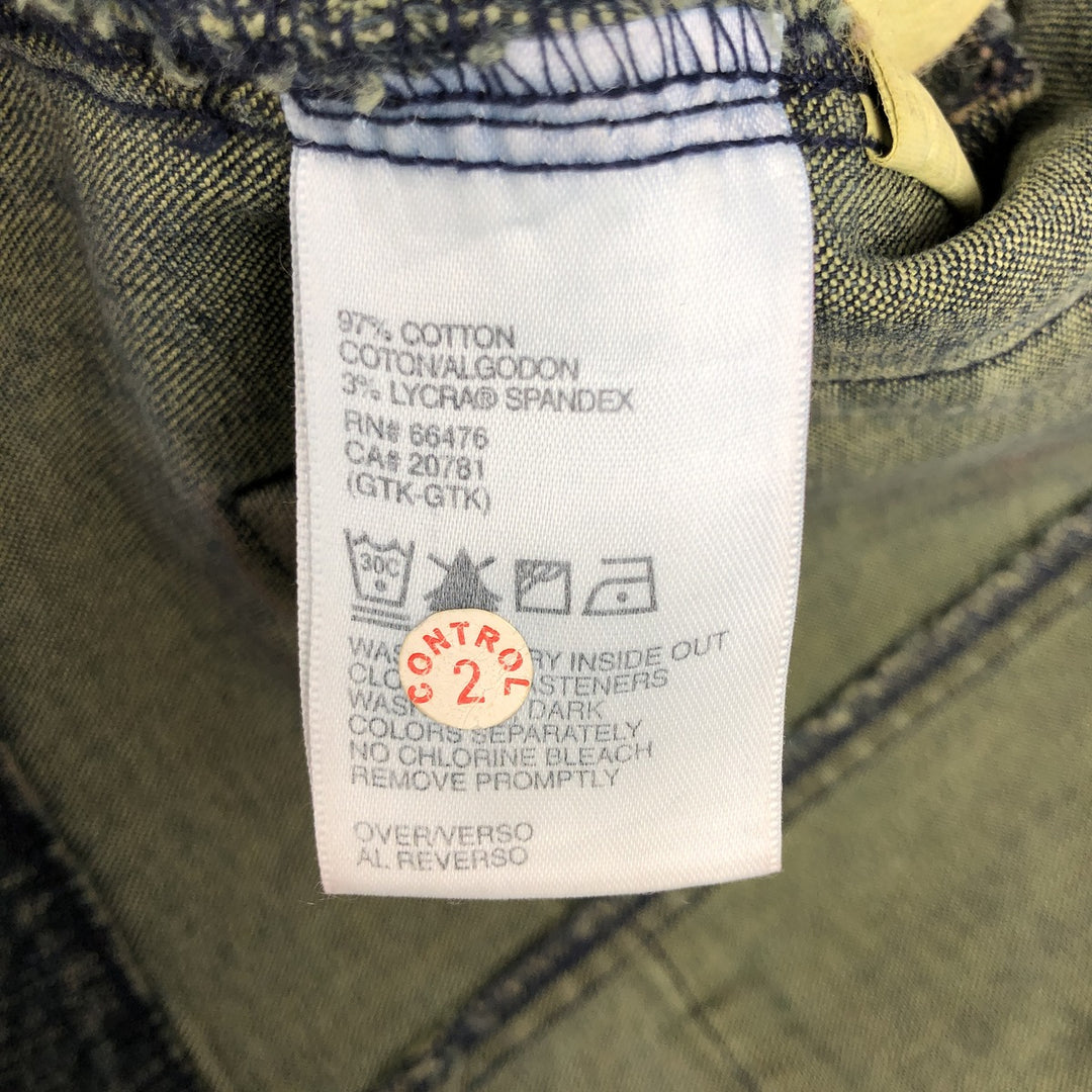 2000'S Tommy Hilfiger denim tailored jacket, women's size M (approx.) cotton blue type Vintage Second Hand
