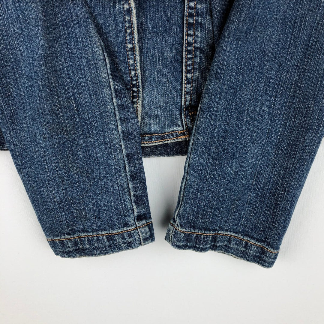 2000'S GAP denim tailored jacket, women's size M (approx.) cotton blue type Vintage Second Hand