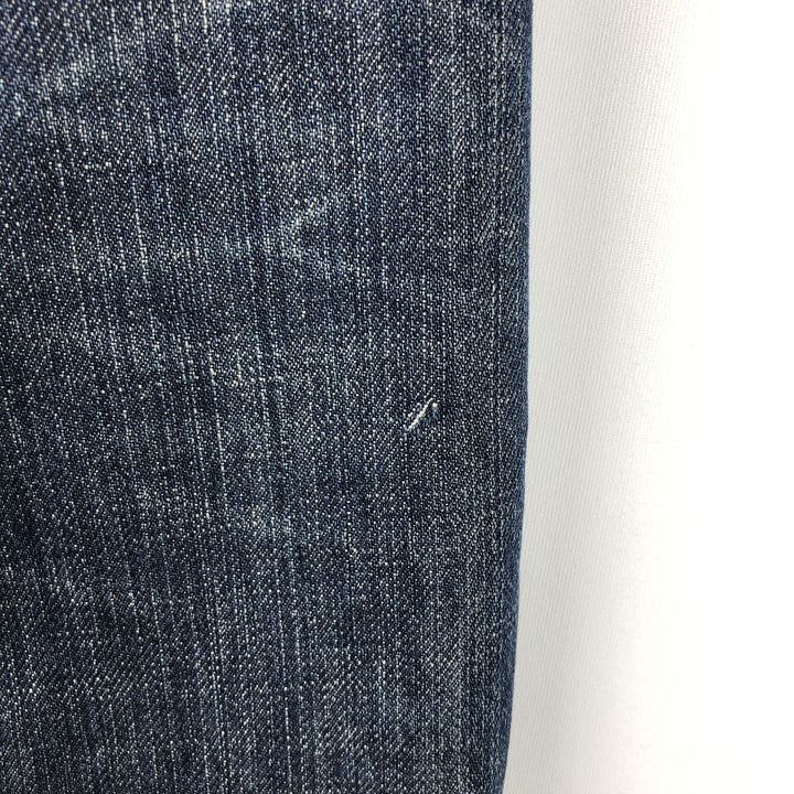Massimo Dutti denim tailored jacket, women's size S (approx.) cotton blue type Vintage Second Hand