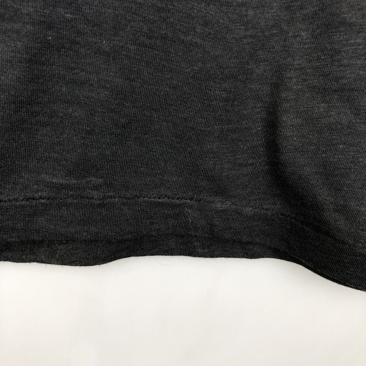 80'S SNEAKERS Print T-Shirt, Made in USA, Women's Size M (Equivalent), Vintage cotton black type Vintage Second Hand