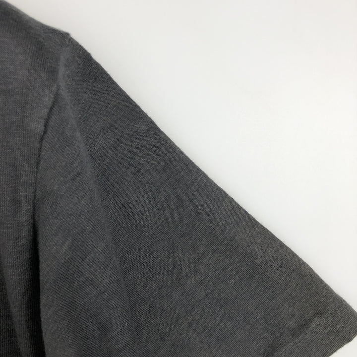80'S SNEAKERS Print T-Shirt, Made in USA, Women's Size M (Equivalent), Vintage cotton black type Vintage Second Hand