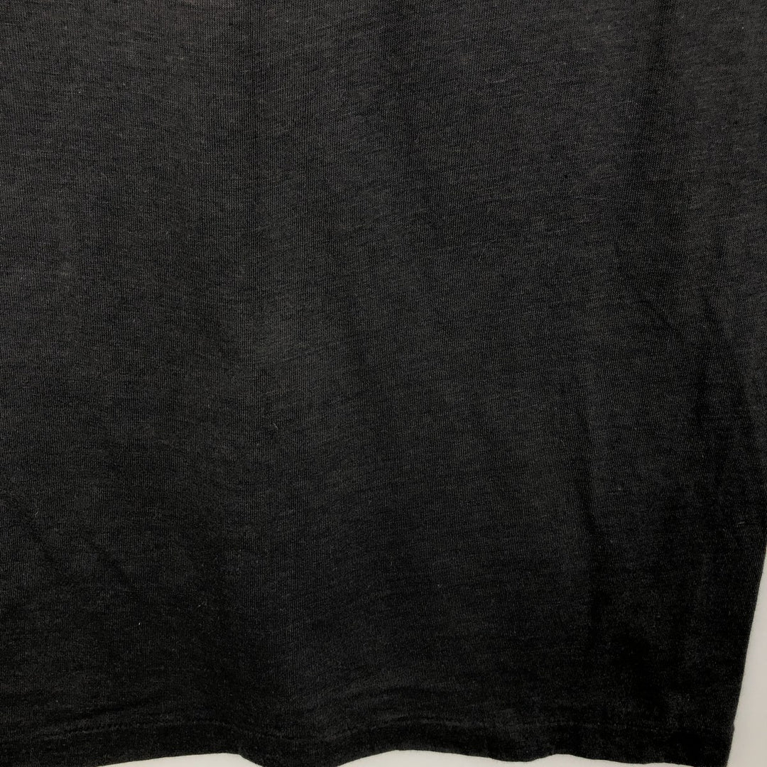 80'S SNEAKERS Print T-Shirt, Made in USA, Women's Size M (Equivalent), Vintage cotton black type Vintage Second Hand