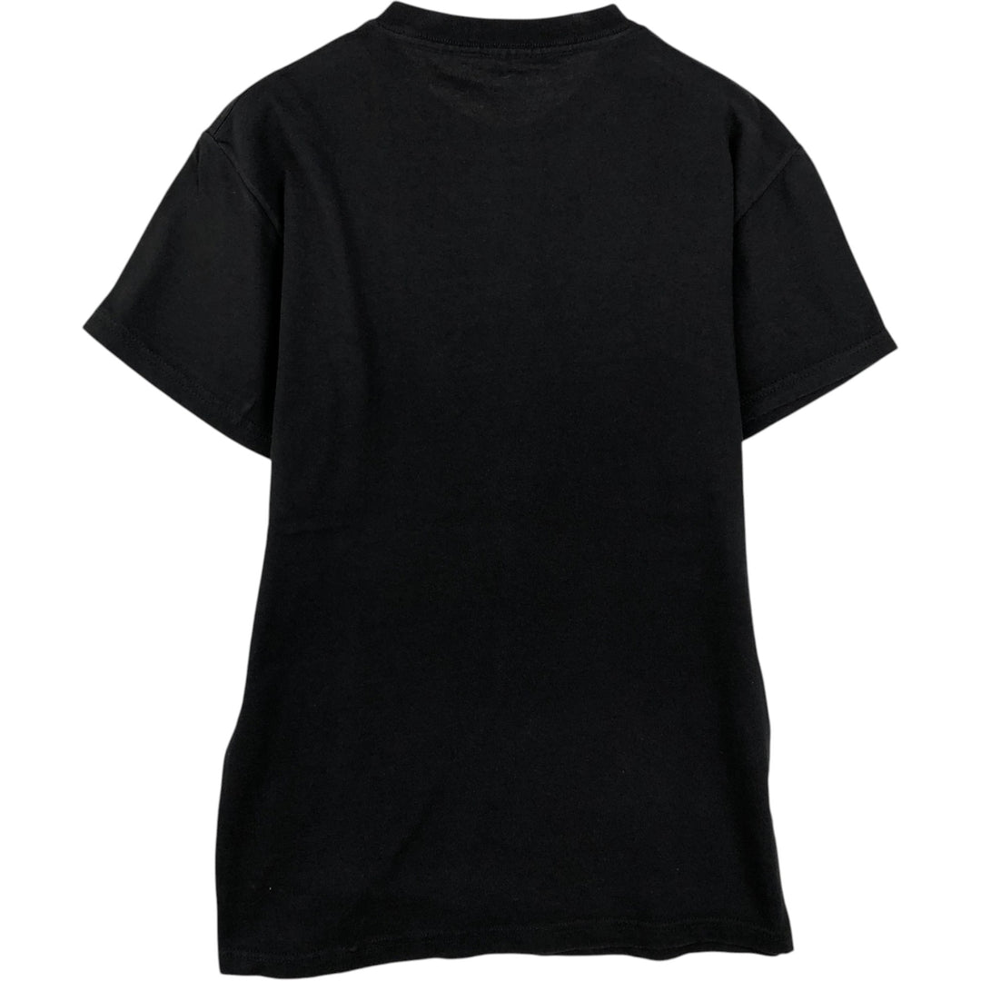 Alien print T-shirt, women's size S (equivalent to size S) unclear black type Vintage Second Hand