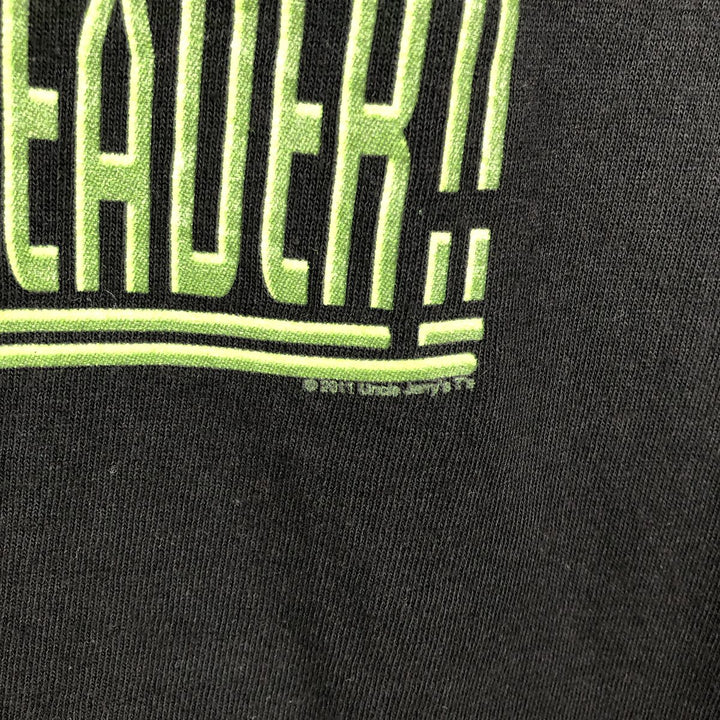 Alien print T-shirt, women's size S (equivalent to size S) unclear black type Vintage Second Hand