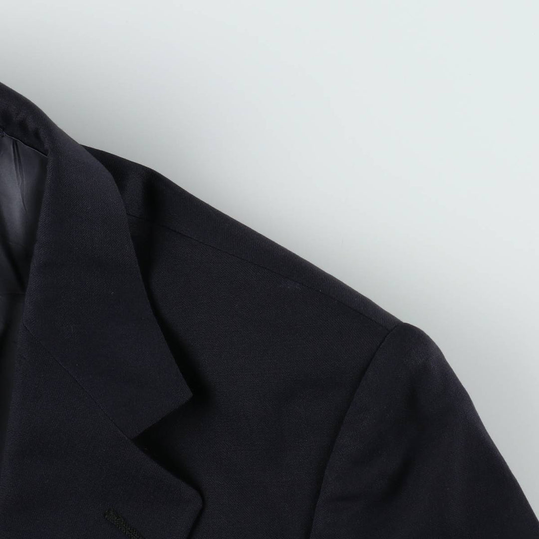 1990'S Ralph Lauren POLO by Ralph Lauren Navy Blazer Tailored Jacket, Made in USA, Women's Size M (approx.), Vintage unclear navy blue type Vintage Second Hand