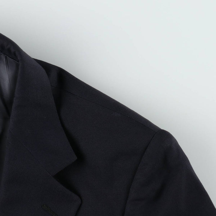 1990'S Ralph Lauren POLO by Ralph Lauren Navy Blazer Tailored Jacket, Made in USA, Women's Size M (approx.), Vintage unclear navy blue type Vintage Second Hand