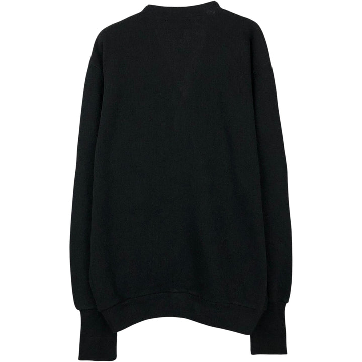 Arnold Palmer acrylic knit cardigan, made in the USA, men's size L equivalent. acrylic black type Vintage Second Hand