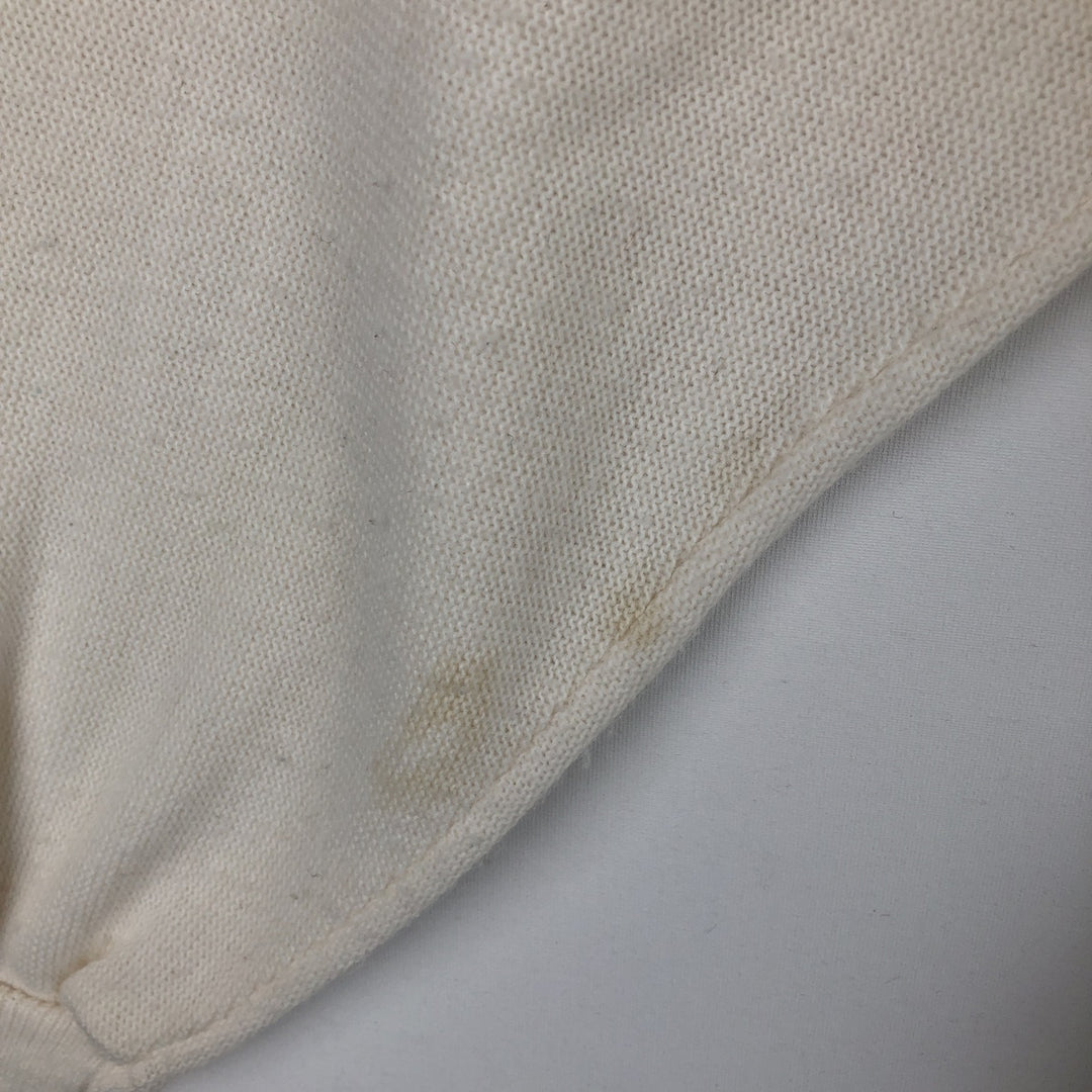 90'S Vintage Van Heusen Acrylic Knit Cardigan, Made in USA, Men's Size L acrylic pale white type Vintage Second Hand